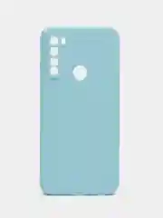 Голубой силиконовый чехол для Xiaomi Redmi Note 8T (Сяоми Редми Нот 8Т)