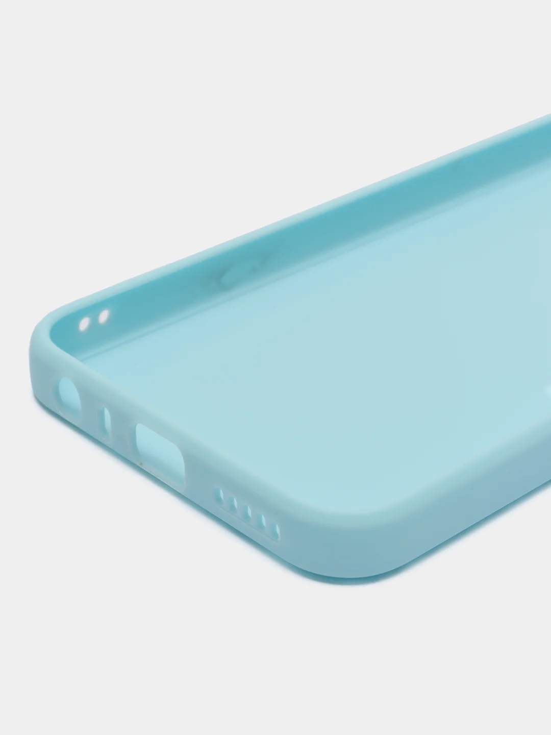 Голубой силиконовый чехол для Xiaomi Redmi Note 8T (Сяоми Редми Нот 8Т)