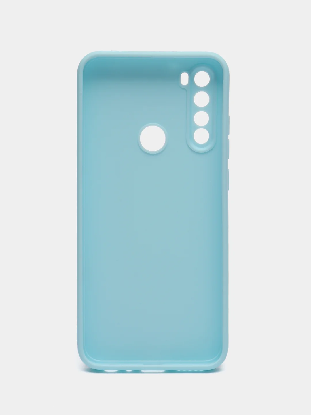 Голубой силиконовый чехол для Xiaomi Redmi Note 8T (Сяоми Редми Нот 8Т)