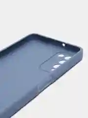 Синий меланж силиконовый чехол на Honor 10X Lite ( Хонор 10Х Лайт) защита камеры