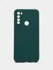 Тёмно-зелёный силиконовый чехол для Xiaomi Redmi Note 8T (Сяоми Редми Нот 8Т)