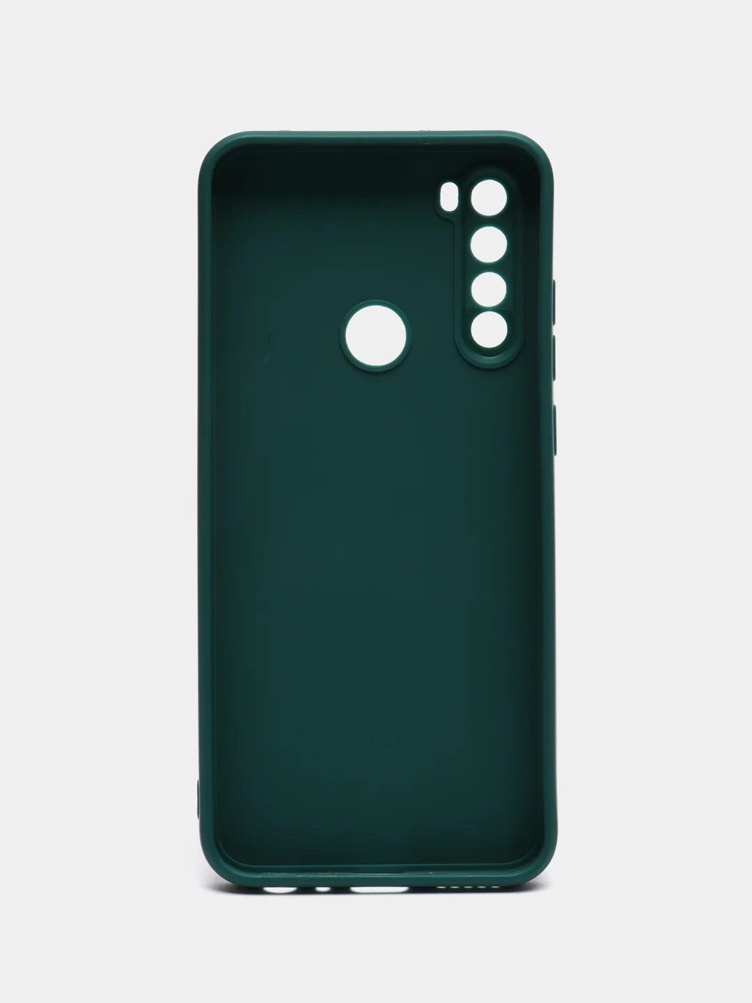 Тёмно-зелёный силиконовый чехол для Xiaomi Redmi Note 8T (Сяоми Редми Нот 8Т)