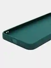 Тёмно-зелёный силиконовый чехол для Xiaomi Redmi Note 8T (Сяоми Редми Нот 8Т)