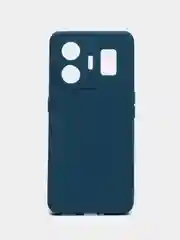 Синий чехол для Realme GT Neo 5 5G, Gt3 (Реалми Джити нео 5), силиконовый, c защитой камеры