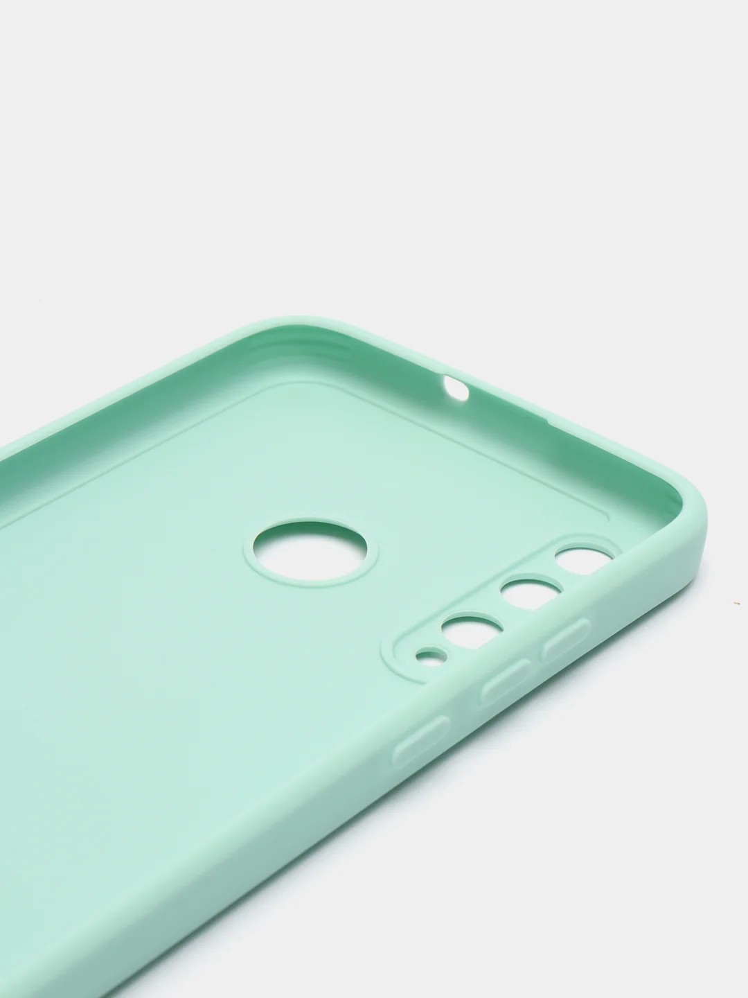 Мятный силиконовый чехол для Huawei Honor 10i/Honor 20E (Хонор 10ай / Хонор 20Е), прозрачный