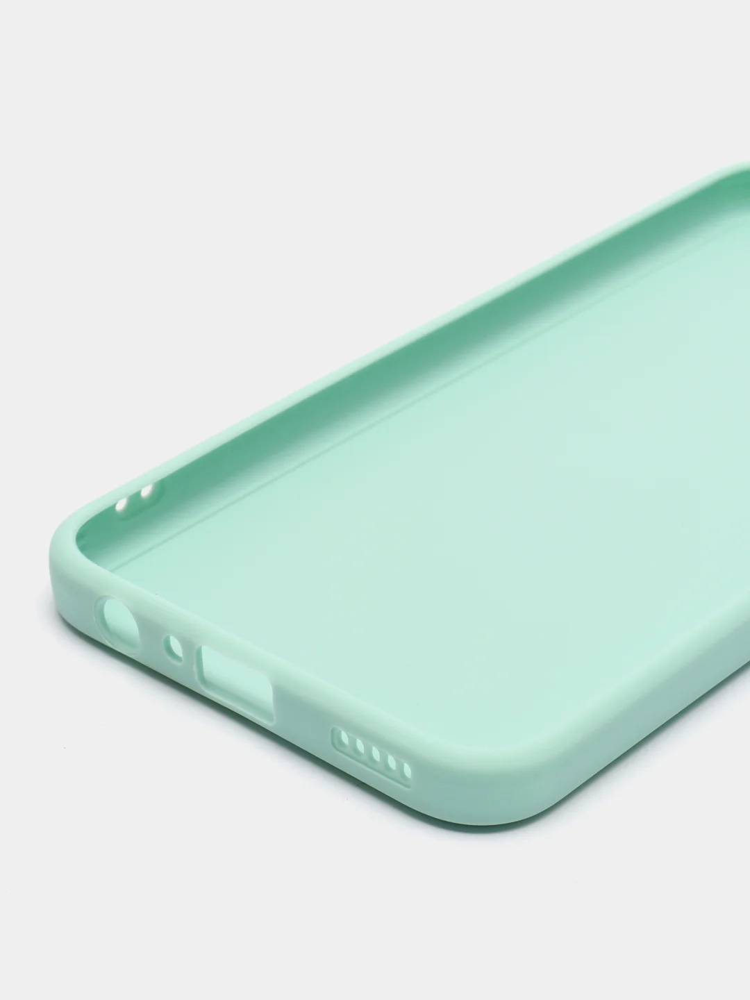 Мятный силиконовый чехол для Huawei Honor 10i/Honor 20E (Хонор 10ай / Хонор 20Е), прозрачный