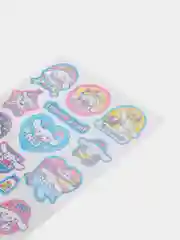 Бордовый наклейки для стикербомбинга, Kuromi, Melody, Hello Kitty, Sinnamoroll. Стикерпак, Куроми