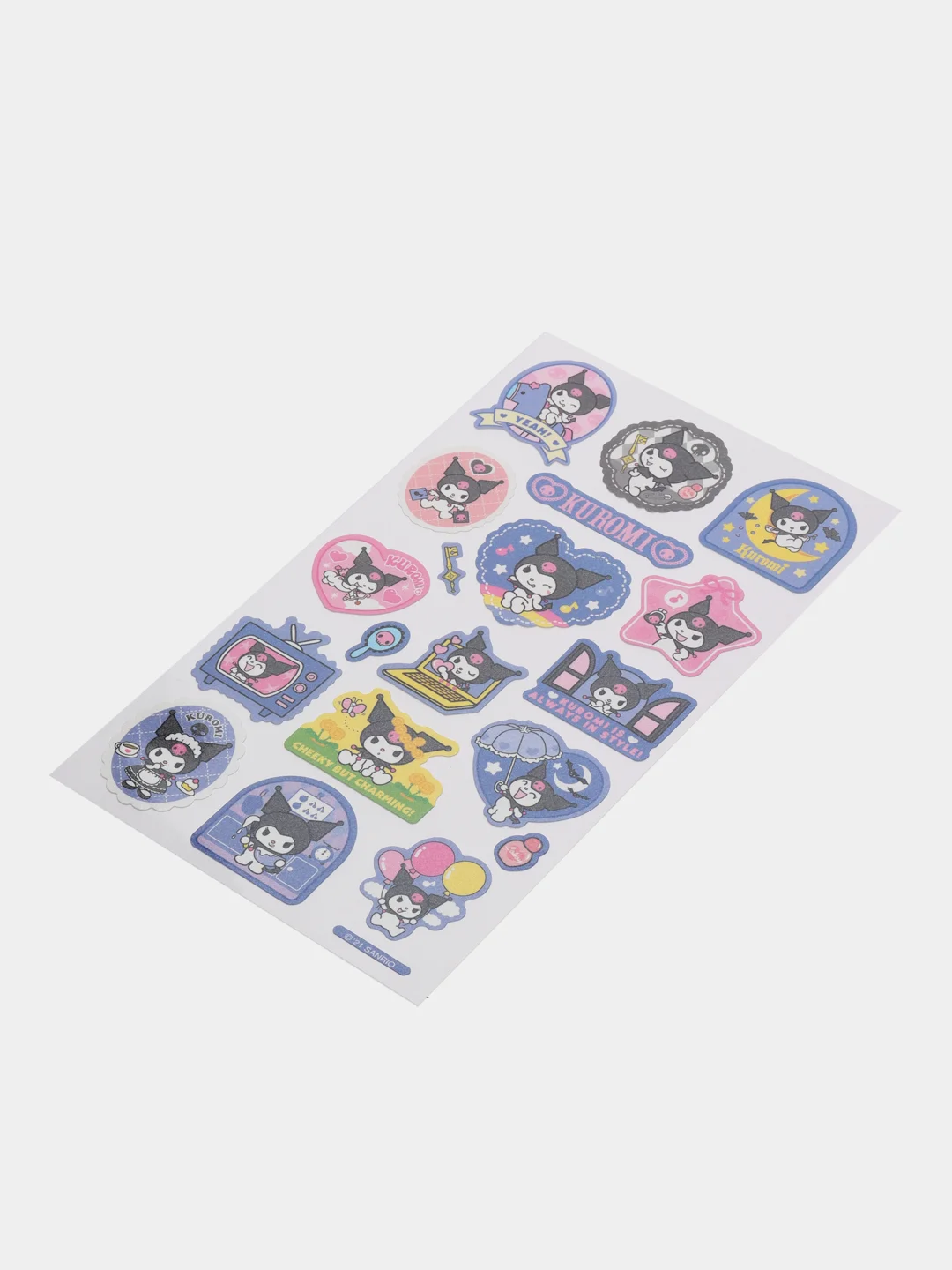 Алый наклейки для стикербомбинга, Kuromi, Melody, Hello Kitty, Sinnamoroll. Стикерпак, Куроми