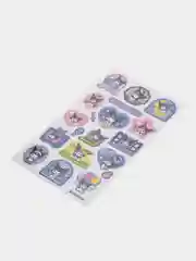 Алый наклейки для стикербомбинга, Kuromi, Melody, Hello Kitty, Sinnamoroll. Стикерпак, Куроми