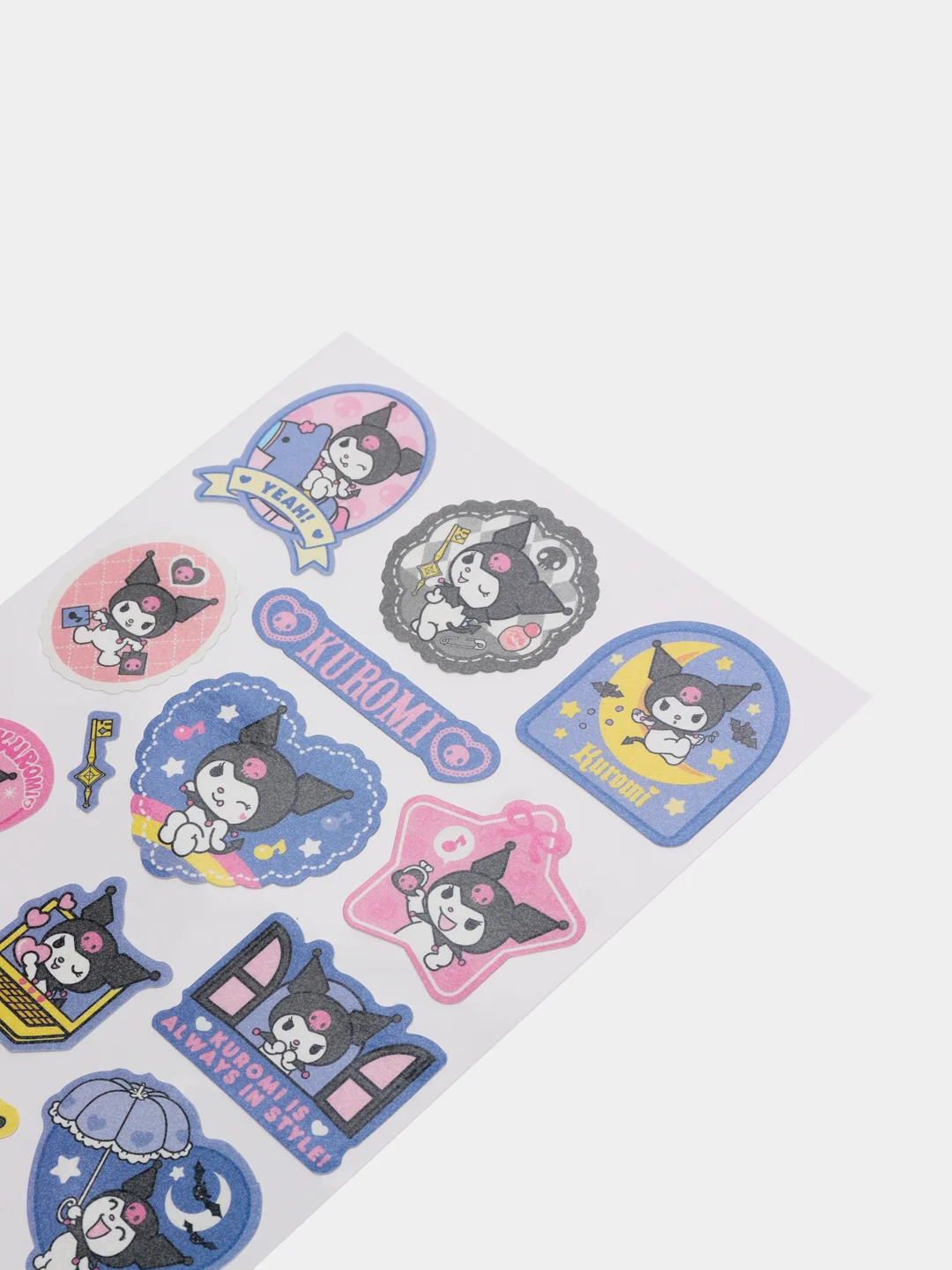 Алый наклейки для стикербомбинга, Kuromi, Melody, Hello Kitty, Sinnamoroll. Стикерпак, Куроми