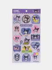 Алый наклейки для стикербомбинга, Kuromi, Melody, Hello Kitty, Sinnamoroll. Стикерпак, Куроми