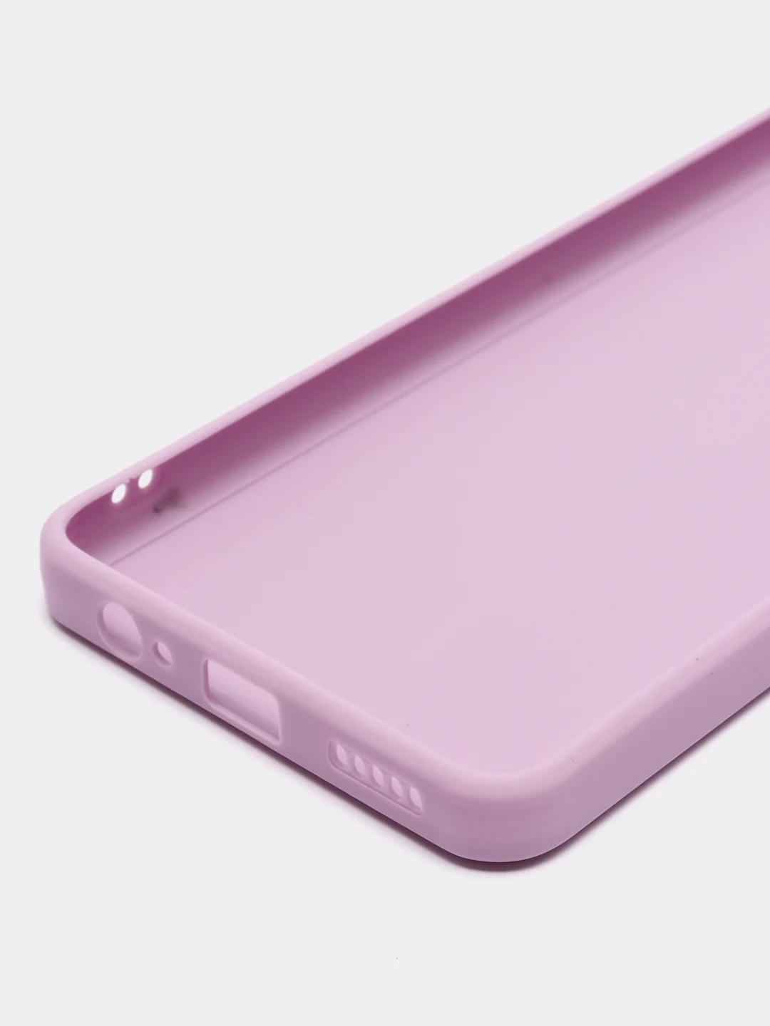 Лавандовый силиконовый чехол на Honor 10X Lite ( Хонор 10Х Лайт) защита камеры