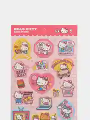 Вишнёвый наклейки для стикербомбинга, Kuromi, Melody, Hello Kitty, Sinnamoroll. Стикерпак, Куроми