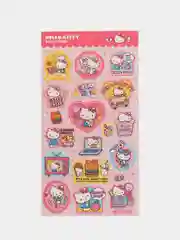 Вишнёвый наклейки для стикербомбинга, Kuromi, Melody, Hello Kitty, Sinnamoroll. Стикерпак, Куроми