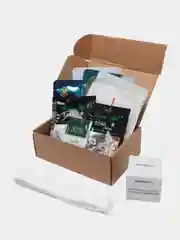 Вишнёвый beauty Box подарочный набор Бьюти бокс с косметикой. Набор косметики женский. Сюрприз бокс