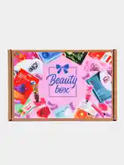 Желтый beauty Box подарочный набор Бьюти бокс с косметикой. Набор косметики женский. Сюрприз бокс