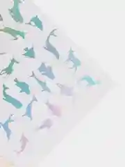 Прозрачный стикеры для изготовления аксессуаров из эпоксидной смолы