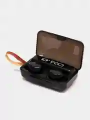 Наушники беспроводные TWS F9, bluetooth, с power bank