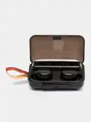Наушники беспроводные TWS F9, bluetooth, с power bank