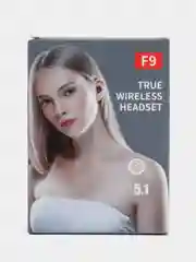 Наушники беспроводные TWS F9-5, bluetooth, с Power bank