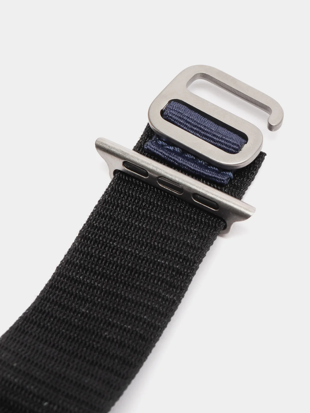 Темно-синий тканевый ремешок для Apple Watch 38 / 40 / 41, 42 / 44 / 45 / 49 мм
