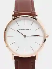 Коричневый женские наручные часы Hannah Martin HM1120 в подарочной упаковке