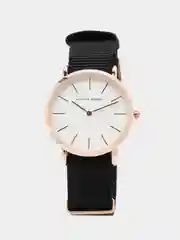 Черный женские наручные часы Hannah Martin HM1120 в подарочной упаковке