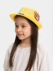 Желтый шляпа для девочки