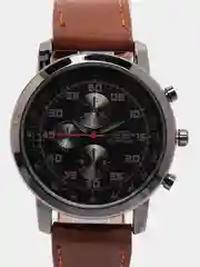 Коричневый мужские наручные часы Hannah Martin HM8401, в подарочной упаковке