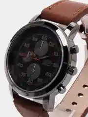 Коричневый мужские наручные часы Hannah Martin HM8401, в подарочной упаковке