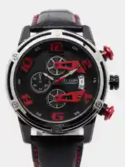 Красный мужские наручные часы Megir ML2078G, с хронографом, в подарочной упаковке
