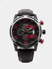 Красный мужские наручные часы Megir ML2078G, с хронографом, в подарочной упаковке