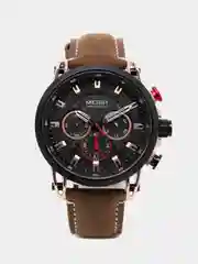 Хаки мужские наручные часы Megir ML2085G, с хронографом, в подарочной упаковке