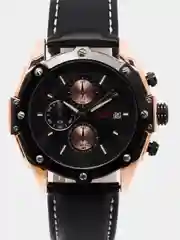 Бронзовый наручные часы Megir ML2092G, с хронографом, мужские, в подарочной упаковке
