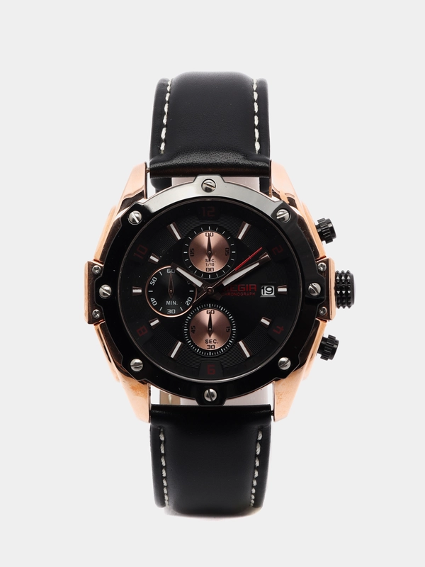 Наручные часы Megir ML2092G, с хронографом, мужские, в подарочной упаковке