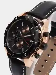 Бронзовый наручные часы Megir ML2092G, с хронографом, мужские, в подарочной упаковке