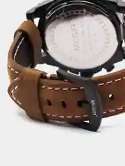 Коричневый мужские наручные часы Megir ML2094G, с хронографом, в подарочной упаковке