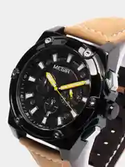 Хаки мужские наручные часы Megir ML2122G, с хронографом, в подарочной упаковке