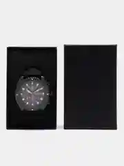 Черный мужские наручные часы Megir ML2119G с хронографом, в подарочной упаковке