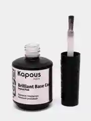 Базовое покрытие Kapous "Вrilliant Base Coat Crystal Pink" "Нежный розовый", Арт2941 15 мл