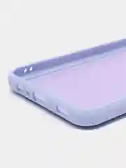 Лавандовый чехол силиконовый для Samsung Galaxy A02s, Silicone Cover