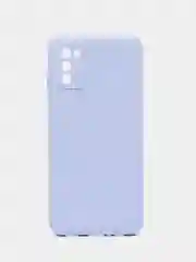 Лавандовый чехол силиконовый для Samsung Galaxy A02s, Silicone Cover