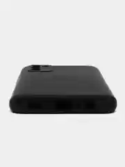 Черный чехол силиконовый для Samsung Galaxy A02s, Silicone Cover