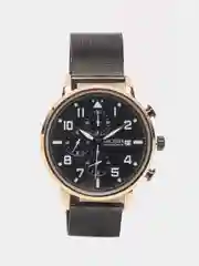 Золотой мужские наручные часы Megir MS2157G, с хронографом, в подарочной упаковке