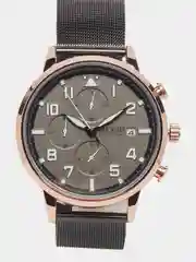 Хром мужские наручные часы Megir MS2157G, с хронографом, в подарочной упаковке