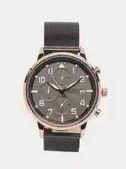 Хром мужские наручные часы Megir MS2157G, с хронографом, в подарочной упаковке