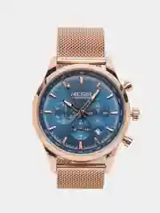 Индиго мужские наручные часы Megir MS2153G, с хронографом, в подарочной упаковке