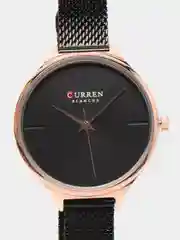 Угольный женские наручные часы Curren 9062 в подарочной упаковке