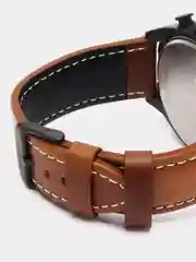 Коричневый мужские наручные часы Curren 8324 с хронографом в подарочной упаковке