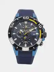 Синий мужские наручные часы Megir MN2121G, с хронографом, в подарочной упаковке